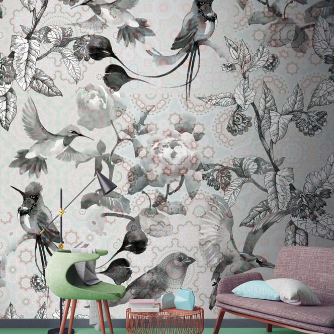 Livingwalls Fototapete Walls by Patel exotic mosaic 4 - Bild 1