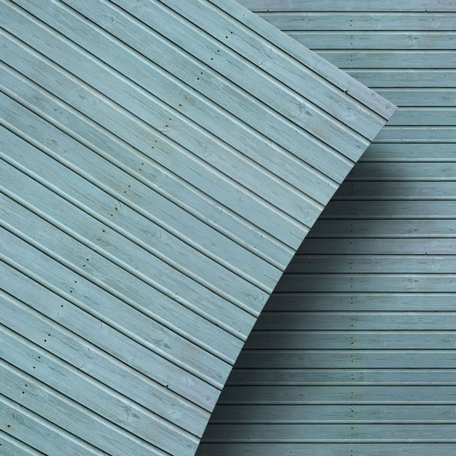 Möbelfolie Gebeiztes Holz Blau