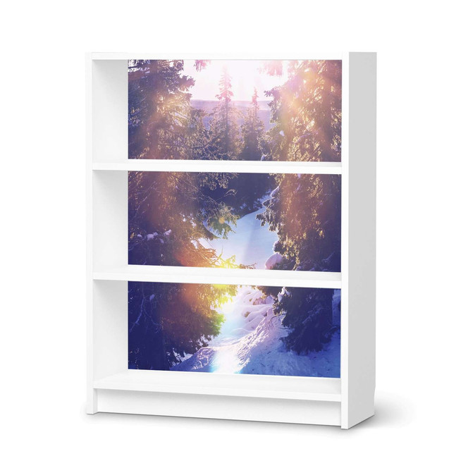 Möbelfolie IKEA Billy Regal 3 Fächer - Lichtflut- Bild 1