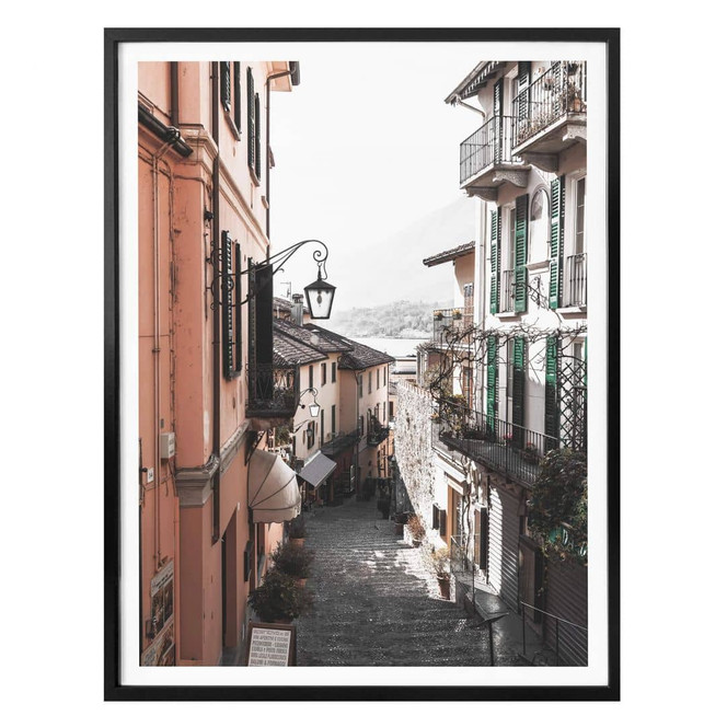 Poster Colombo - Gasse in Bellagio