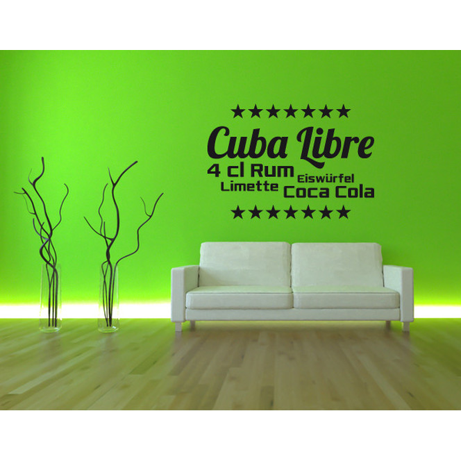 Wandtattoo Cuba Libre