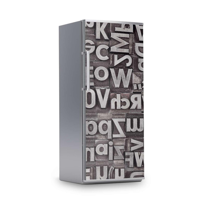 Kühlschrankfolie 60x150cm - Alphabet- Bild 1