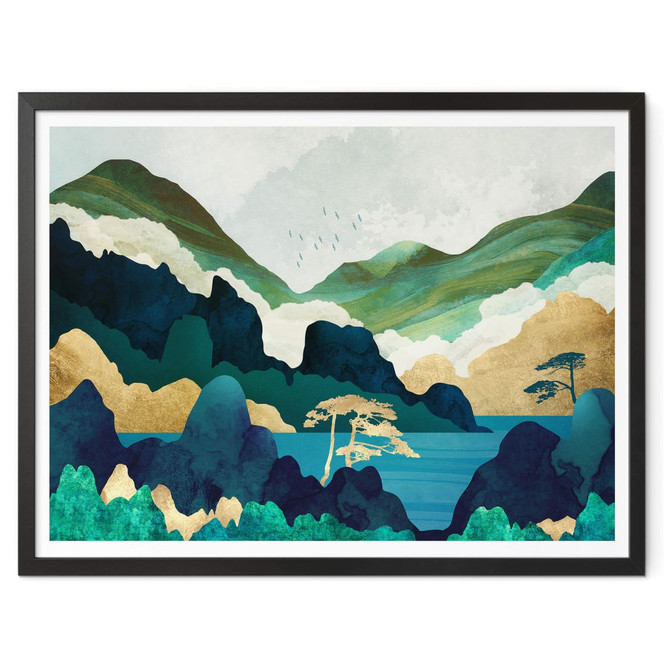 Poster SpaceFrog Designs - In den Bergen