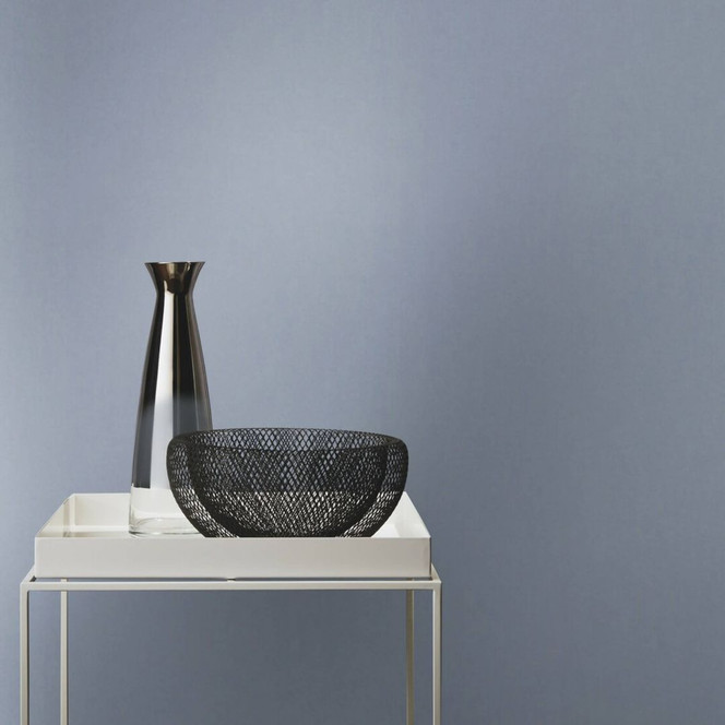 Rasch Vliestapete, Unitapete Sophia blaugrau