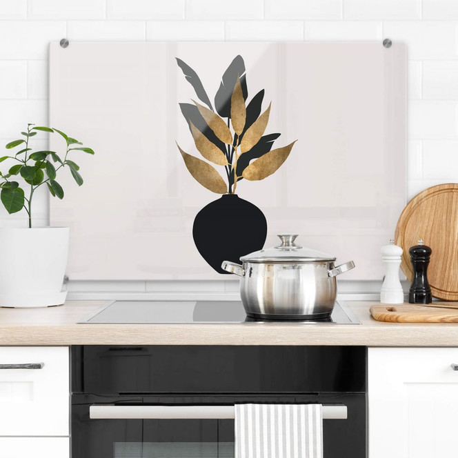 Spritzschutz Kubistika - Bouquet No. 5