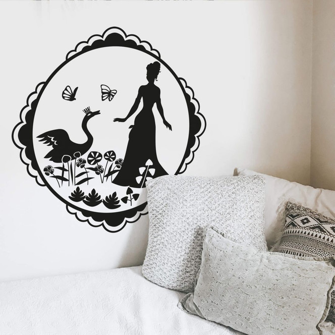 Wandtattoo Märchenwelt Prinz Schwan