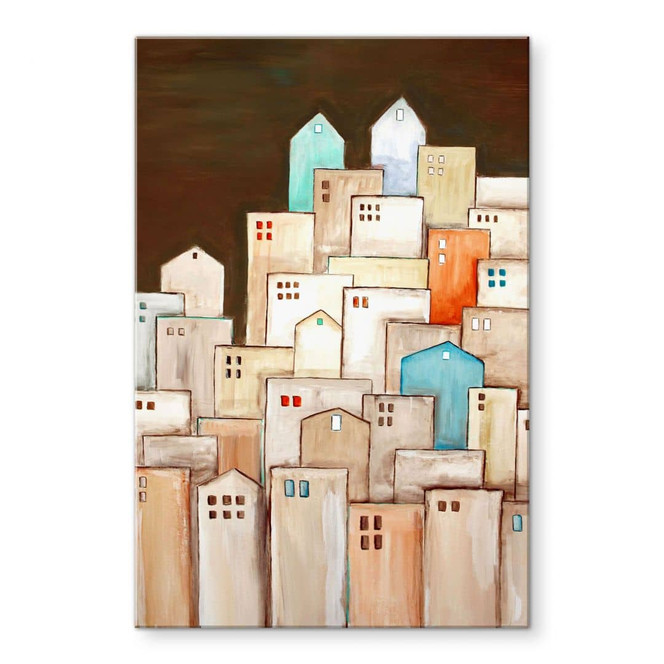 Acrylglasbild Melz - Grossstadt