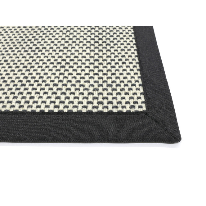 Elba 6cm Bordürenteppich Wunschmass in Magma