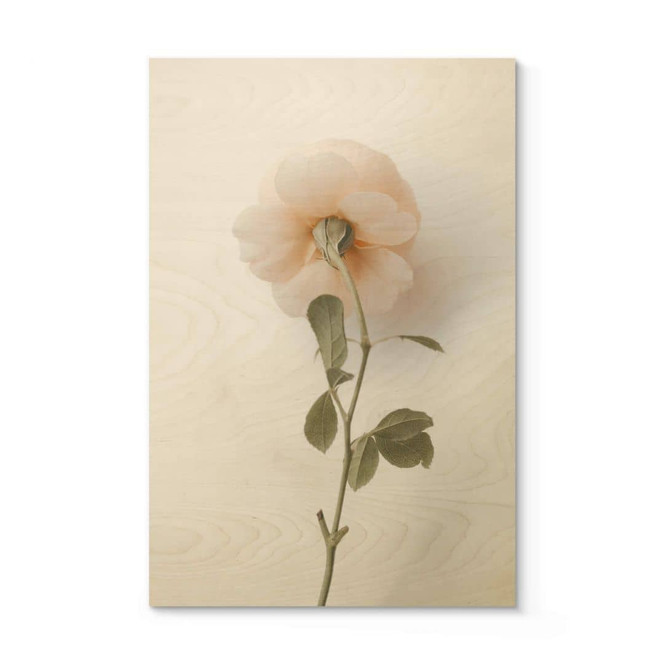 Holzbild Annie - Die Rose