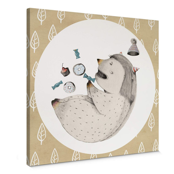 Leinwandbild Loske - Schlafendes Monster