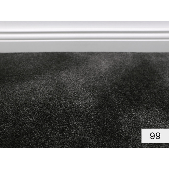 Obsession Velours Teppichboden Meterware in 99