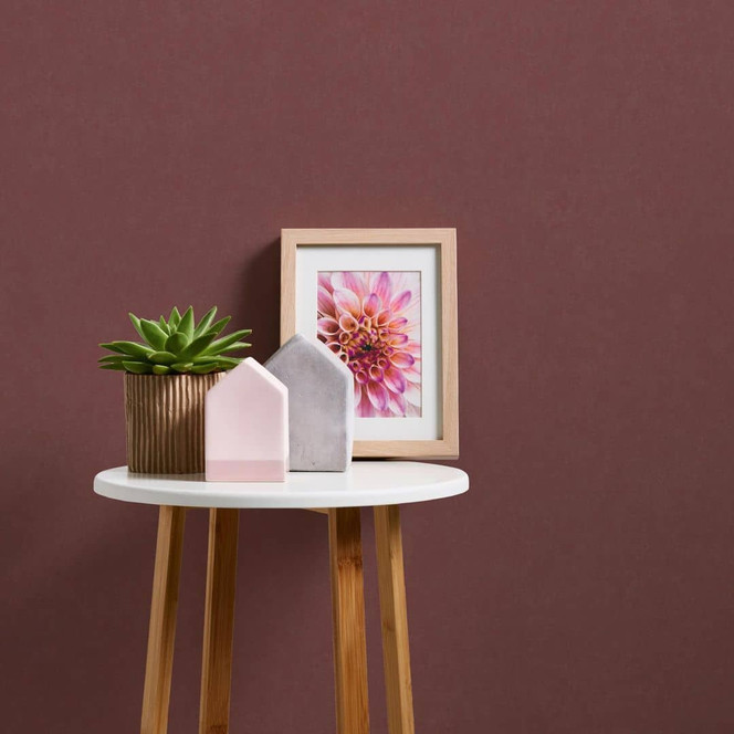 A.S. Création Unitapete Geo Effect Vliestapete einfarbig rot