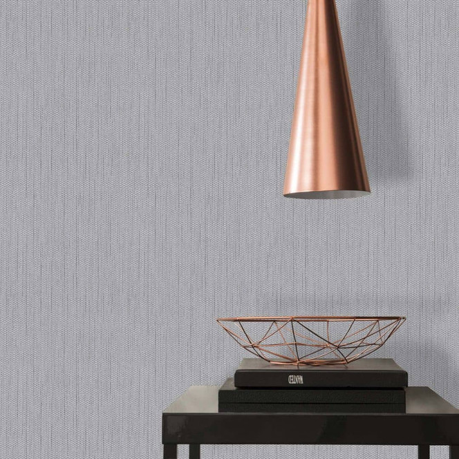 A.S. Création Vliestapete Flavour Tapete grau, metallic