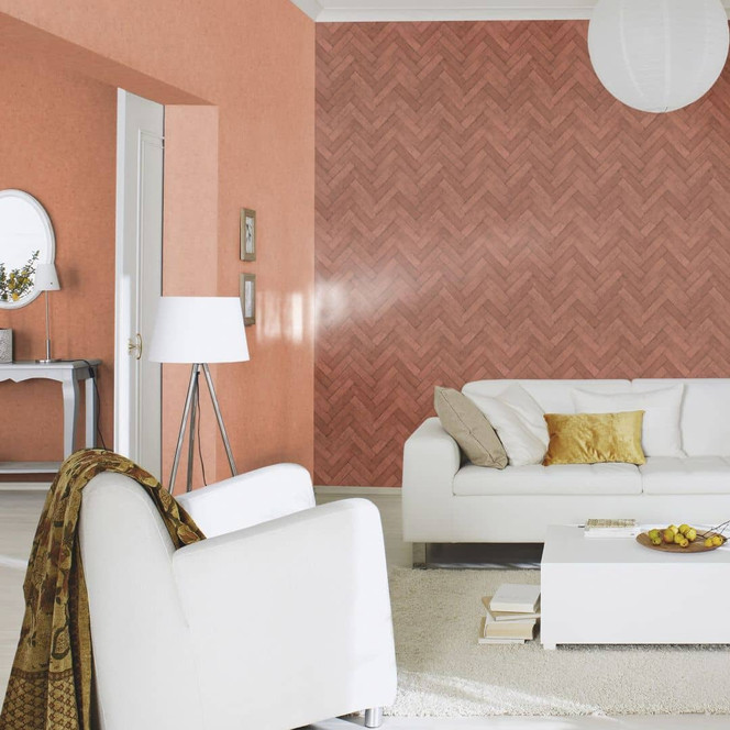 Backsteintapete, Steinoptiktapete Factory V rot