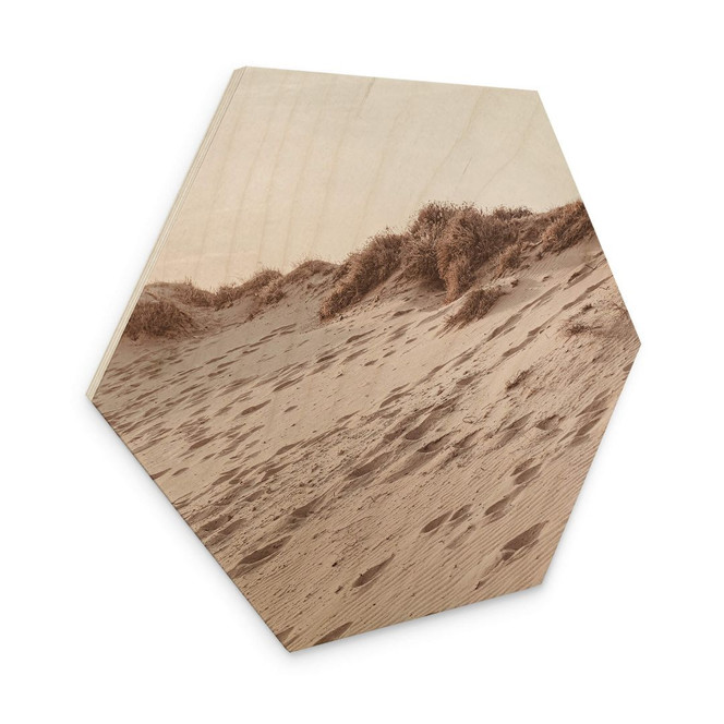 Hexagon - Holz 1X Studio - Sandstrand