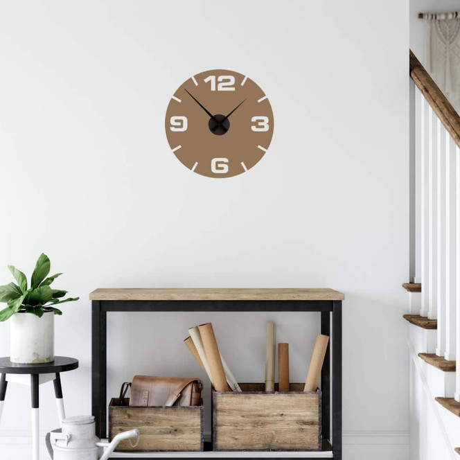 Wandtattoo Modern & Wanduhr - Ø 44cm - Bild 1