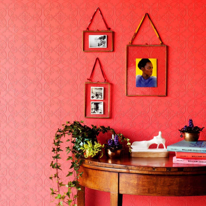 Anaglypta® Maxwell Luxuriöse strukturierte Vinyltapete überstreichbar, weiss - Bild 1