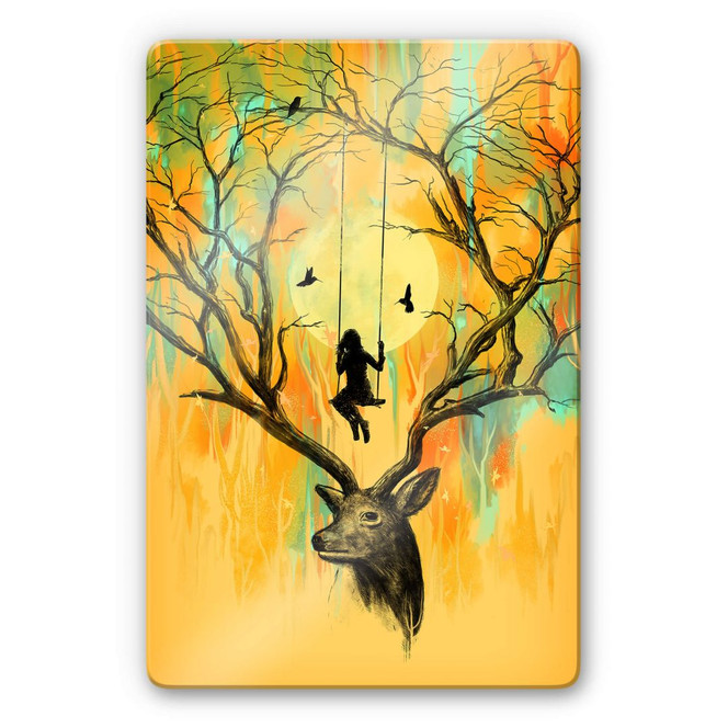 Glasbild Nicebleed - Playmate