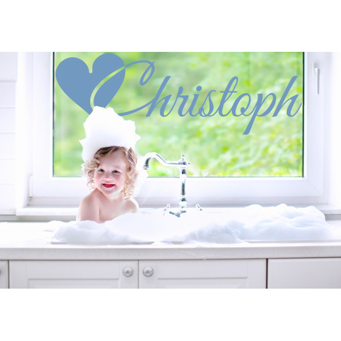 Glasdekor Wunschtext Initiale C - Bild 1