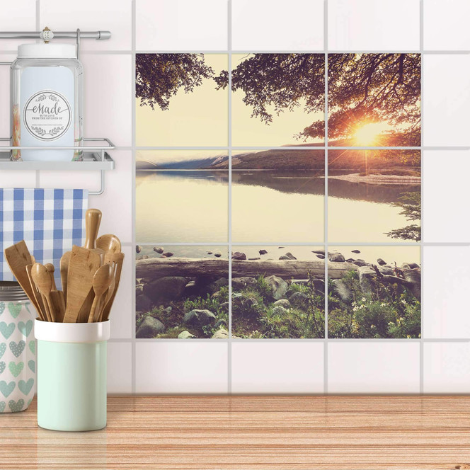 Klebefliesen - Seaside Dreams - 9er Set