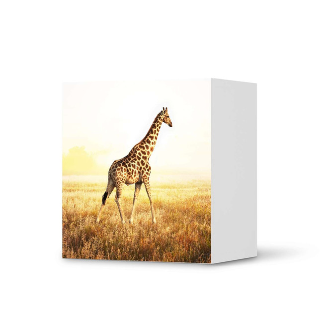 Klebefolie IKEA Besta Regal 1 Türe - Savanna Giraffe- Bild 1