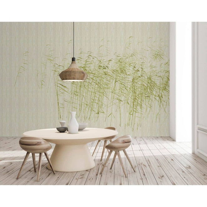 Livingwalls Fototapete Walls by Patel 3 At The Pond 1 grün, beige - Bild 1