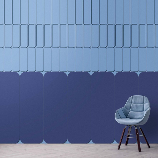 Livingwalls Fototapete Walls by Patel 3 Metro 1 blau, lila - Bild 1