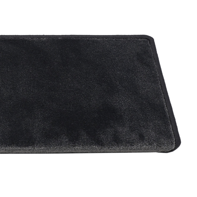 Samantha Kettel Stufenmatte Rechteckig Wunschmass in Anthrazit