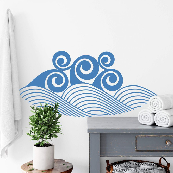 Wandtattoo Welle 1