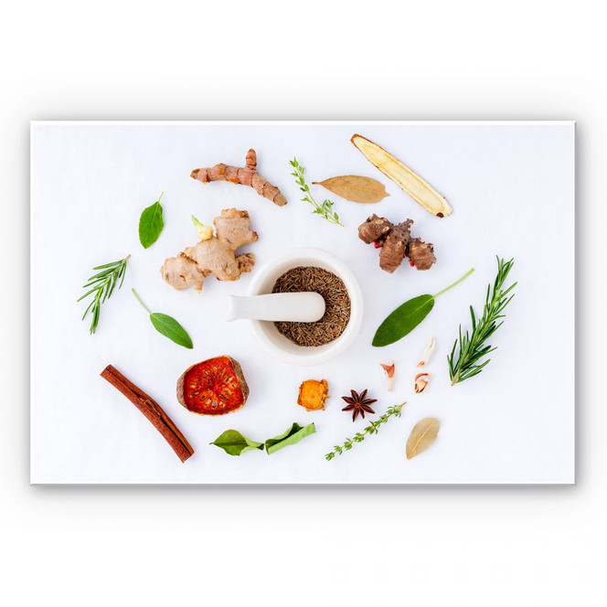 Wandbild Küchenkräuter