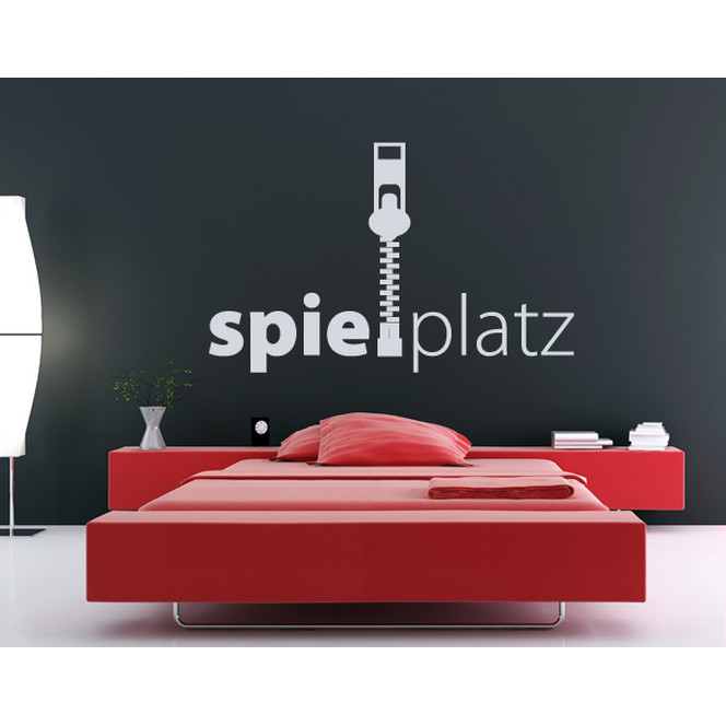 Wandtattoo Spielplatz