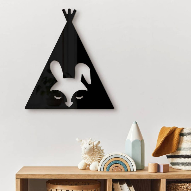 Acryldeko Tipi - Hase