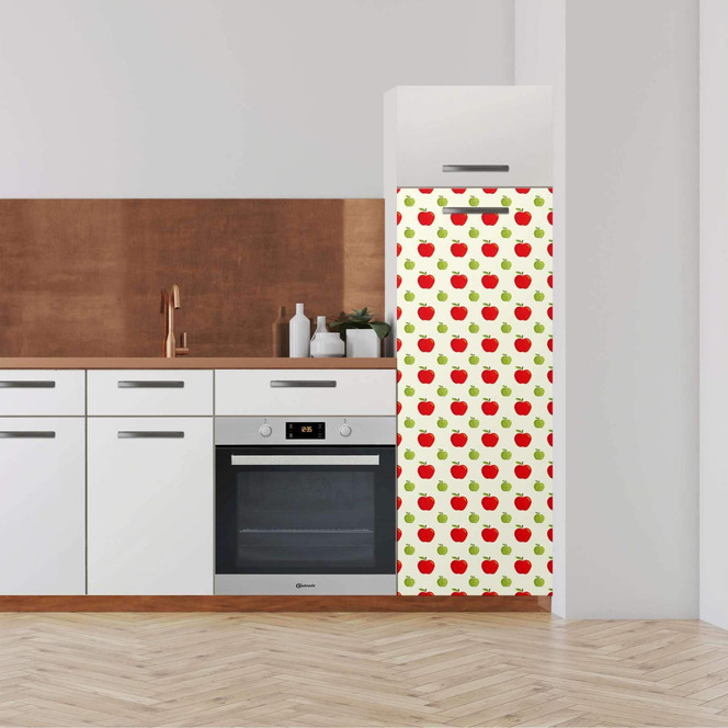Klebefolie - Hochschrank (60x160cm) - An apple a day- Bild 1
