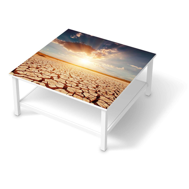 Klebefolie IKEA Hemnes Tisch 90x90cm - Savanne- Bild 1