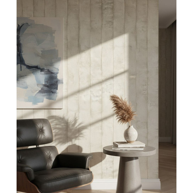 Vliestapete Struktur Modern in Beige