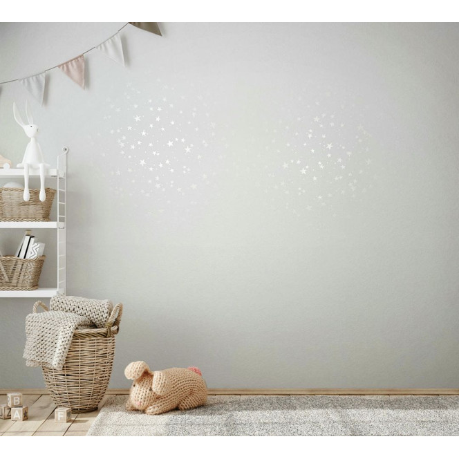Vliestapete Struktur Modern, Shabby Chic in Weiss , Küche