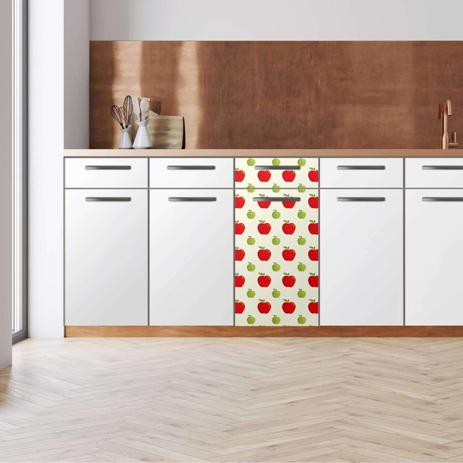 Küchenfolie - Unterschrank 40cm Breite - An apple a day