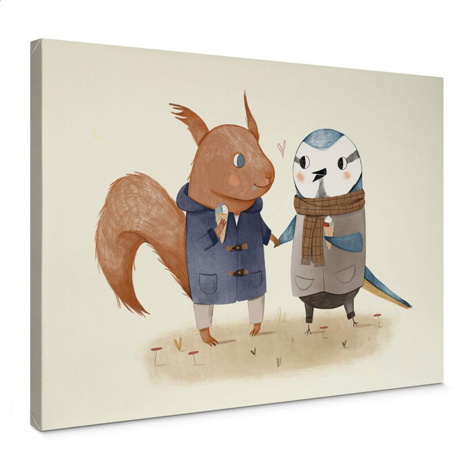 Leinwandbild Loske - Eiscreme