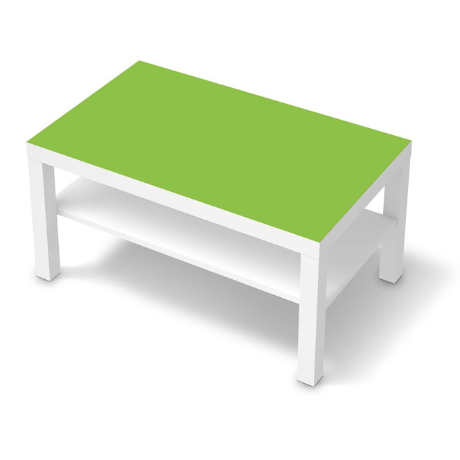 Möbelfolie IKEA Lack Tisch 90x55cm - Hellgrün Dark- Bild 1