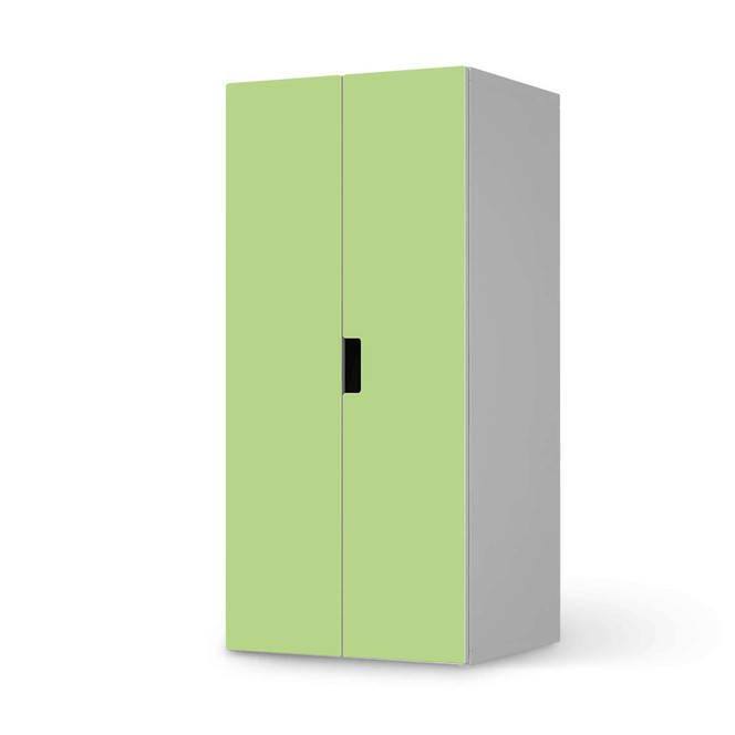 Möbelfolie IKEA Stuva / Malad Schrank - 2 grosse Türen - Hellgrün Light- Bild 1