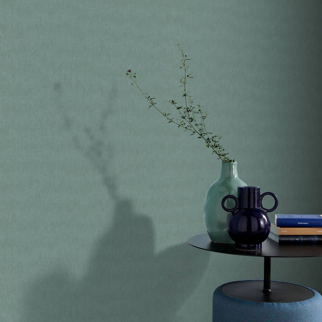 Unitapete, Vliestapete Erismann Martinique grün