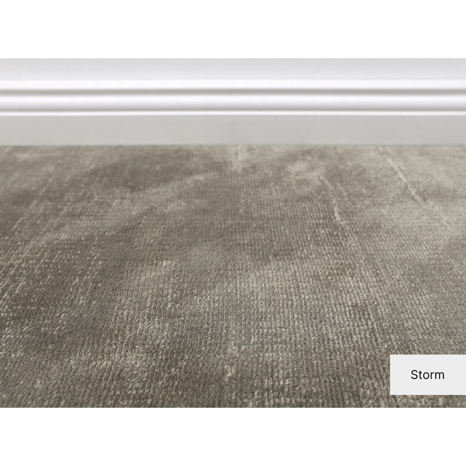 Essence Velours Teppichboden Meterware in Storm