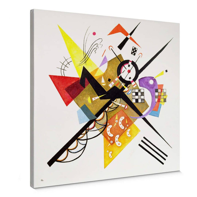 Leinwand Kandinsky - Auf Weiss II