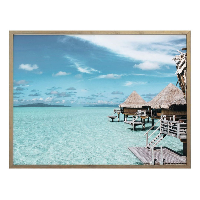 Poster Urlaub auf den Malediven