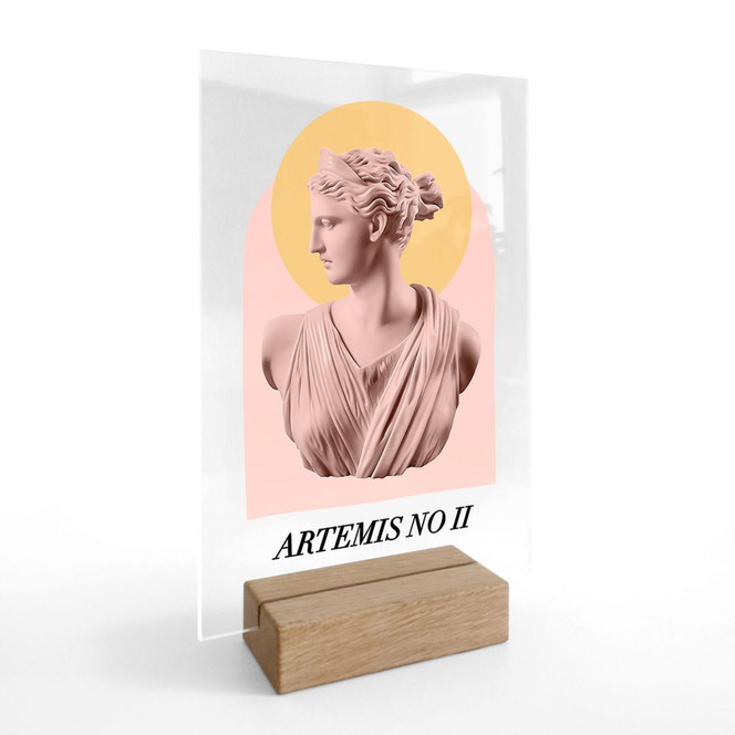 Tischaufsteller Statue der Göttin Artemis - Grace Digital Art