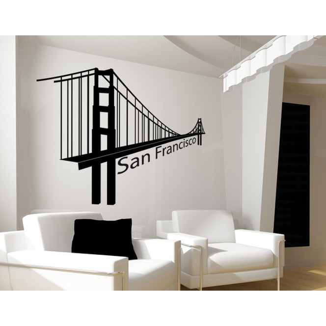 Wandtattoo San Francisco