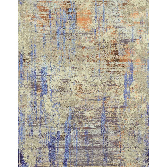 Fototapete Motivtapete Abstrakte Wandstruktur in Beige mit Rost und Violett in Used 2.7 x 2.12 m
