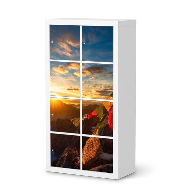 Klebefolie IKEA Expedit Regal 8 Türen - Tibet- Bild 1