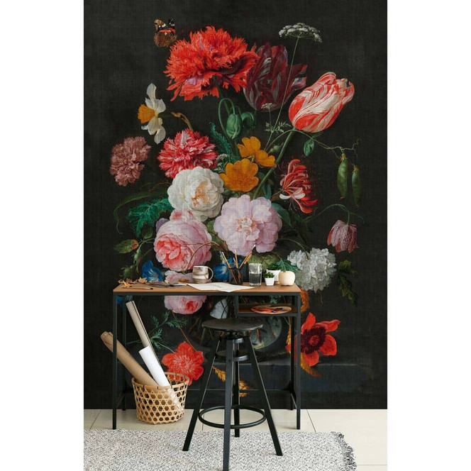 Livingwalls Fototapete Walls by Patel 3 Artist`S Studio 4 bunt, rot, rosa, schwarz, grün - Bild 1