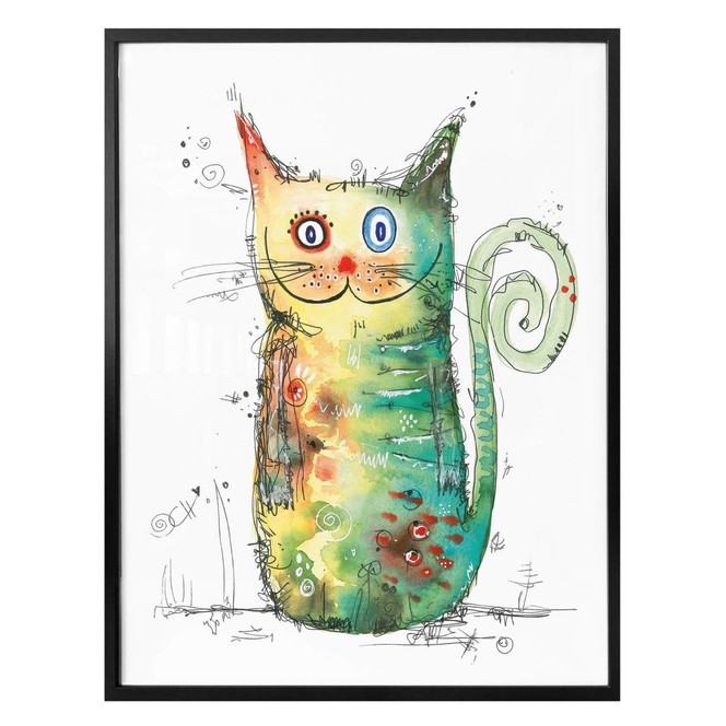 Poster Hagenmeyer - Crazy Cat